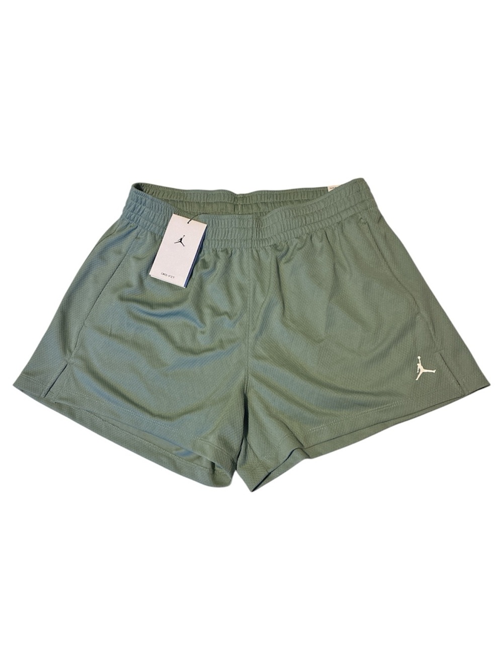 Jordan women’s Sage Green Athletic Shorts size Medium New